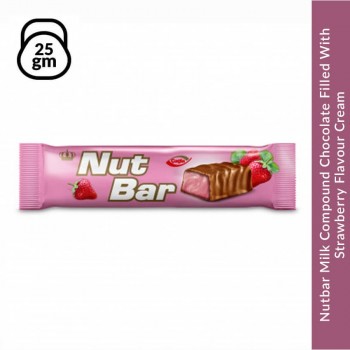 Nutbar Milk Compound Chocolate Filled With